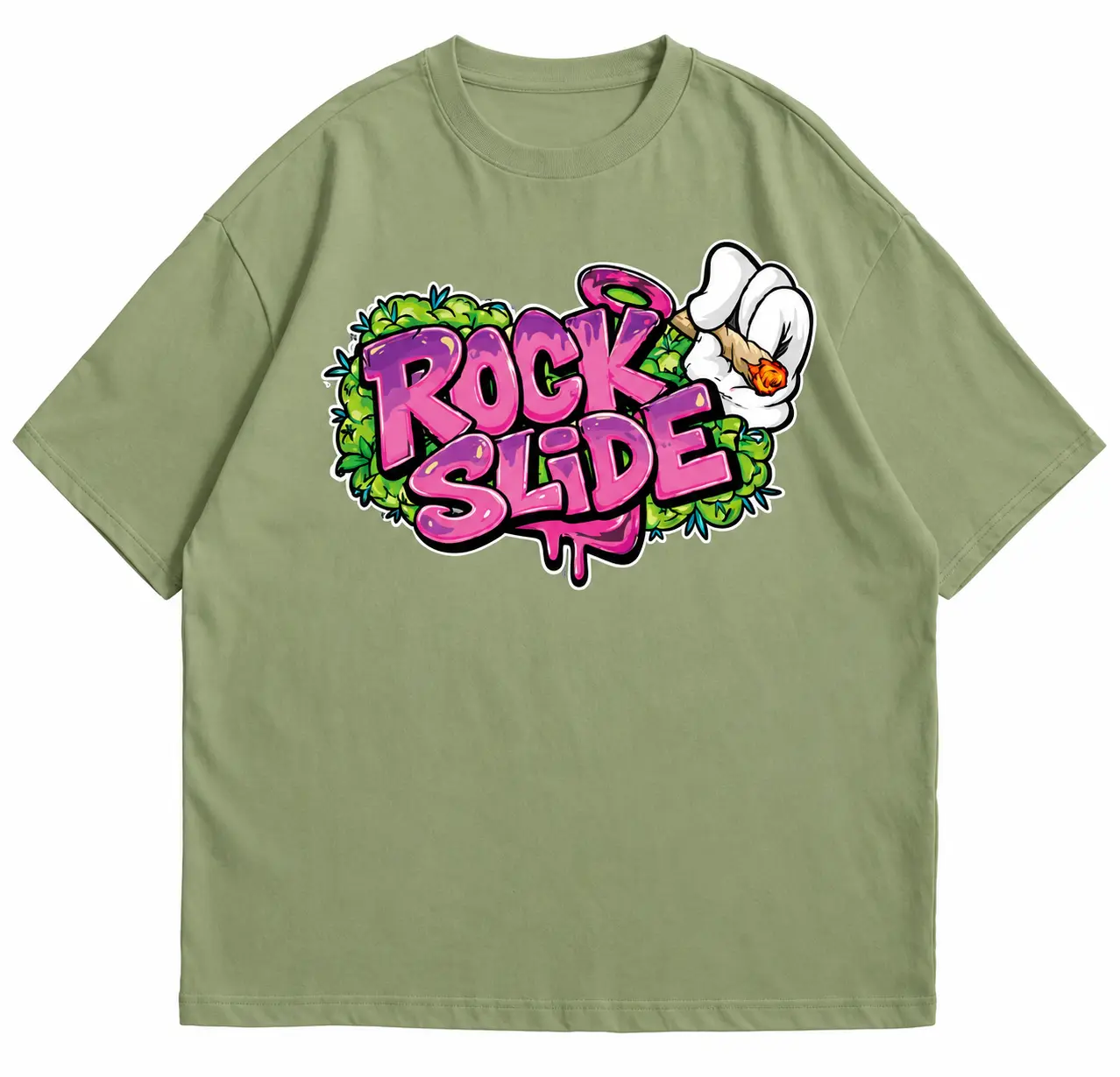 Camisa Rock Slide Ganja 